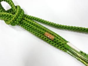 未使用品　正絹　手組帯締め
